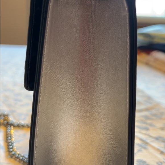 Aldo Metallic Silver Clutch with Chain Detail - Picture 4 of 6